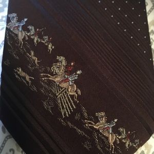 Vintage brown tie